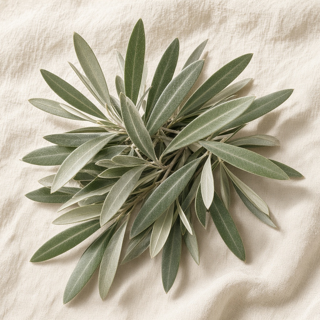 Olive Leaves (Barg e Zaitoon), Whole (ثابت) / 50 Grams